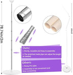2 Sets Adjustable Balloon Column Stand Kit with Bases（Purple） - Image 3