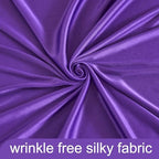 20ft x 10ft Wrinkle Free Purple Wedding Backdrop Curtains for Party Bridal Shower Reception Decorations Purple Fabric Curtain Backdrops Drapes for Photography Baby Shower Birthday Background - Image 7