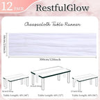 12 Pack White Cheesecloth Table Runner 10Ft 23 x 120 Inch - Image 2