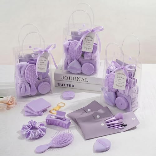 116Pcs Baby Shower Prizes Game Winners Favors Gifts Set (Purple) - Image 3