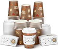 Vesici 60 Pcs 14oz A Baby Is Brewing Coffee Cups Decorations by Vesici