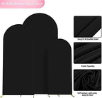 Wokceer Arch Backdrop Cover 6FT,5FT,4FT Black Arch Cover Stretchy Backdrop - Image 4