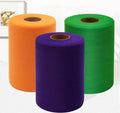 Tulle Fabric Rolls, 3 Pcs, 6 Inch by 100 Yards (300 feet) Fabric Spool Tulle Ribbon (Purple, Orange, Emerald Green) by IONTACH