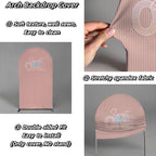 Arch Backdrop Cover Ice Cream Sprinkles Girls Birthday Party Decorations Arch Frame Fabric Cover Sweet ONE Candy Pink Baby Shower Baptism Parties (6x2.6ft Cover,Sweet one) - Image 3