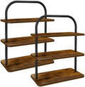 3 Tier Cupcake Stand 2 PACK Wooden Metal Cupcake Stand Reusable Cupcake Display Stand Tiered Tray Stand Dessert Table Display Set Serving Trays for Party Rustic Farmhouse Vendor by OugeWood