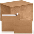 SATINIOR 300 Pieces Invitation Envelopes V Flap,A9,Kraft by SATINIOR