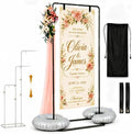 Yebo Wedding Welcome Sign Stand, Adjustable Display Easel with Carry Bag by YEBO