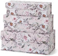 Soul & Lane - Decorative Storage Boxes with Lids, Set of 3, Blush Whisper by SoulLane