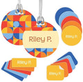 InchBug Personalized Name Label Combo Pack, 97-Piece, Play Date by Inchbug
