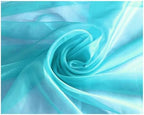 55 Yard Organza Fabric 44" Wide for Wedding Event Décor - Light Teal - Image 4