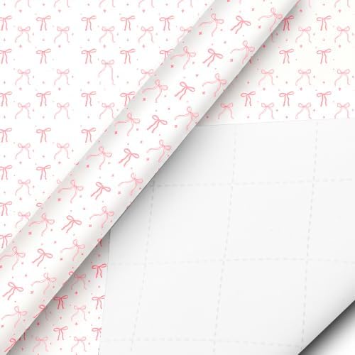 woric Jumbo Birthday Wrapping Paper for Women 30 Inch Wrapping Paper Roll - Image 4