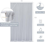 10ft x 10ft Silver Grey Backdrop Curtain for Parties Wedding Wrinkle Free Backdrop Drapes Panels for Baby Shower Birthday Photo Photography Polyester Fabric Background Decoration - Image 5