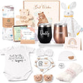 New Mom Gifts for Women, Top Pregnancy Gifts with Mom and Dad Tumbler Set for First Time Moms, Expecing Parents to Be, Gender Reveal, Baby Shower, Best Baby Gifts for Boys Girls Neutral by SuhctuptxAccompanyUInLife