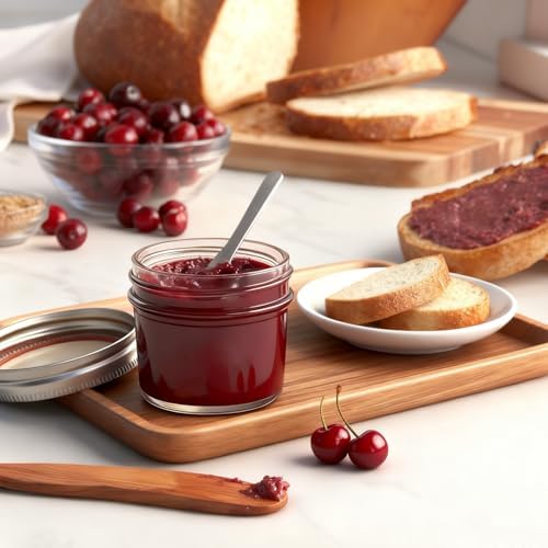 ComSaf 4 oz Mason Jars Bulk Set, 24 Pack Regular Mouth Jars with Lids - Image 4