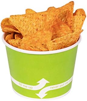 Karat [12oz - 1000 ct] Paper Ice Cream Cups & Soup Bowls for Hot/ Cold Food - Ideal for Soup, Ice Cream, Gelato, Yogurt and Snacks - Green - Image 5