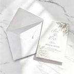 200 Pack 4x6 Envelopes, White A4 Envelopes with Gold Stickers - Image 4