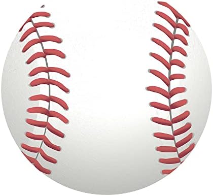 Renaiss 6.5x6.5ft Baseball Round Backdrop Cover Hardball Circle Photography Background Batter Pitcher Hit Batting Catcher Athletes Baby Shower Birthday Party Decor Sport Games Arch Photo Booth Props - Image 4