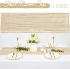 20 Pack Cheesecloth Table Runner 17 x 108 Inch, Beige - Image 2