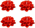 Giftsupstore Wedding Favor Guest Bulk – 150 Set of Scented Lotus Shaped Candle Party Favors – Custom Baby Shower Gifts, Bridal Shower & Personalized Bachelorette Party Favors for Adults - Red by GiftUp