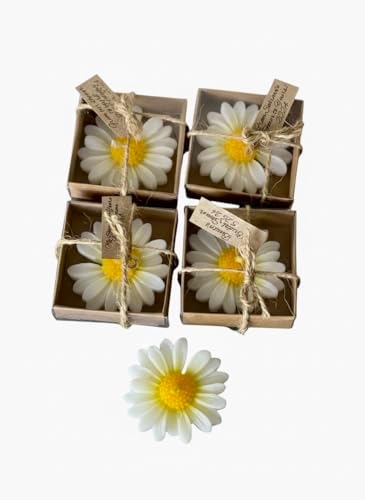 20 pcs Personalized Daisy Candles Party Favors, Wedding Favors for Guests, Baby Shower Favors, Bridal Shower Gifts, Customized Candle Favors in Bulk - Image 6