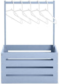 Suzile Baby Shower Crate Wooden Closet Baby Basket Gift,Haze Blue by Suzile