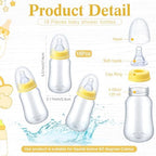 Roowest Bottle Chug Baby Shower Games Favors, Yellow, Sunflower - Image 3