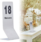 Stainless Steel Double Sided Digital Sign SEAT Card 11 to 20 Number Table Number Cards Ideal Wedding Birthday Graduation Baby Shower Engagement Party Decorations - Image 7