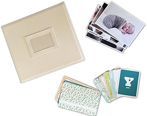 First Year Photo Album Kit “Baby is Here”, All-in-one bundle: Printed Photos + Baby Boy Journal Cards + Beige Photo Album + Digital Workbook with advice to get it done simple and meaningful by Unknown