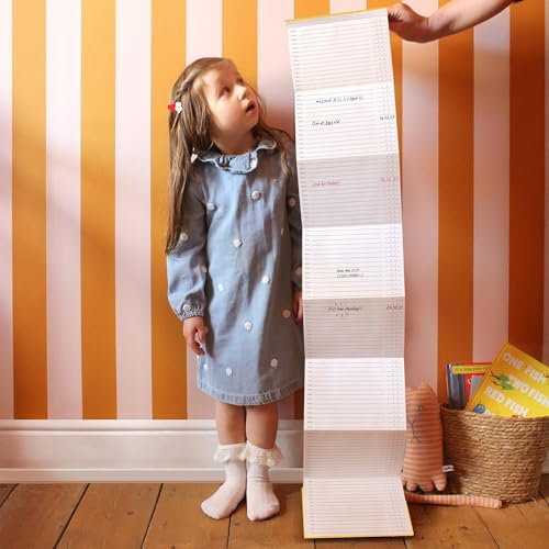 Suck UK Height Chart for Kids - Fold Out Growth Chart - Funny Kids Folded Book Charts - Childrens Measuring Charts with Self Portrait & Draw Box - Nursery Decor & Bedroom Accessories - Baby Gifts - Image 5