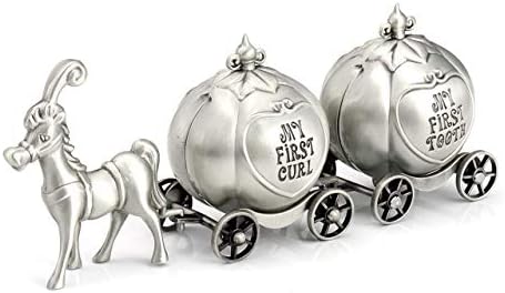 Silver Tooth Holder My First Tooth and Curl Keepsake Box Set for Child Kids - Image 5