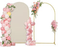 7.2FT Wedding Arch Cover – Stretchy Spandex Fabric Backdrop for Arch Stand by SUKAIKEQA