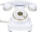 Audio Guest Book Wedding Phone with One-Touch Playback & Adjustable Volume for Wedding, Anniversary, Birthday Parties, Baby Shower(White A) by FiayaComVintageTelephone