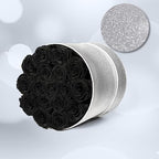 Prifroti 17 Black Flowers in Glitter Box, Birthday Gifts for Women, Preserved Flowers, Mothers Day Roses Gift for Mom - Image 2