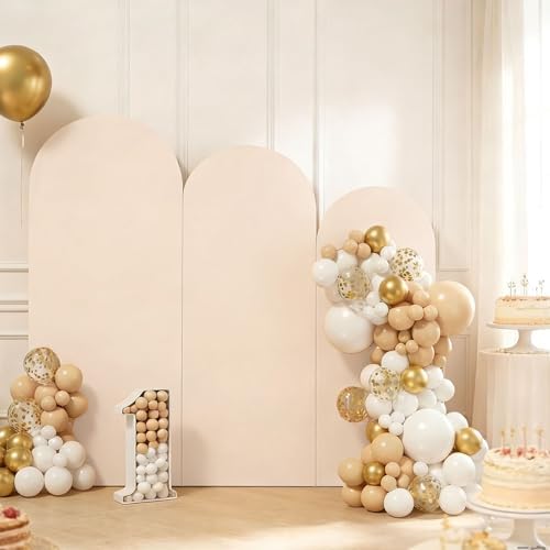 Arch Covers Set of 3(7.2FT+6.6FT+6FT), Arch Backdrop Stand Cover - Image 6