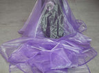 100 Yard Organza Fabric 44" Wide for Wedding Event Décor - Lavender - Image 3