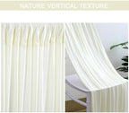 20x10ft Ivory Backdrop Curtain for Wedding Parties Wrinkle Free Fabric Ivory Drapes Backdrop Decoration for Baby Shower Birthday Photography Decoration 4 Panels, 5ft x 10ft - Image 5