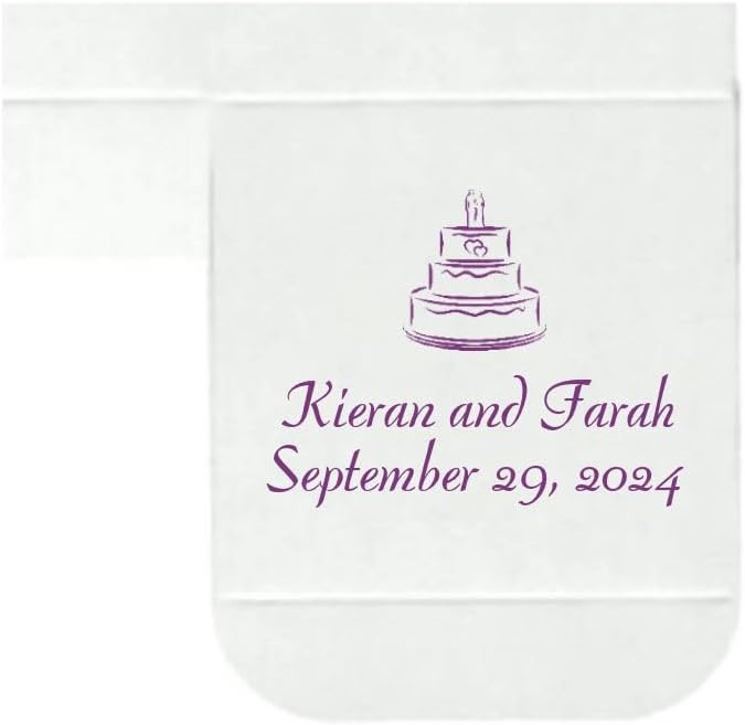 Personalized White Party Favor Box 3x3x2 - Image 7