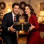 UoeRing Black Extra Large Gift Box 1Pcs 22x17x9 inch,luxury Gift Box with Lid for Presents Birthday Christmas Valentine's Day (Contain Pull Bows,Card,Envelope,Filler) - Image 7