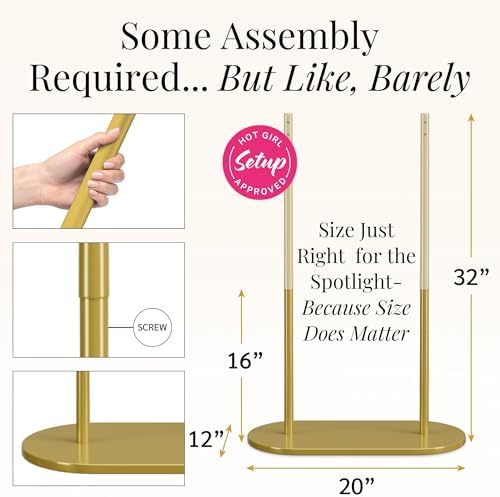 Gold Wedding Welcome Sign Stand with Holder - Elegant Metal Easel Display for Seating Chart, Reception Signs, Welcome Board - 30+ Customizable designs for Baby, Bridal Shower - Versatile Party Sign Holder - Image 3