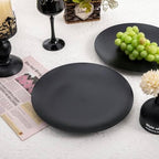 EjonirInjonir 80pcs 10.25in Heavy-Duty Black Plastic Plates for Dinner - Image 5