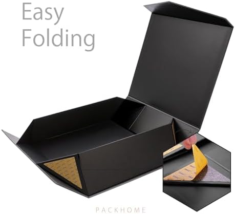 PACKHOME Extra Large Black Gift Box Magnetic Lid 17x14.5x5.5in - Image 5