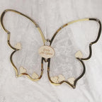 XEL Wedding Guest Book Alternative Personalized Butterfly Guest Book Alternative,for Baby Shower Sign,Graduation Party,Wedding,Birthday,Guest Book Wedding Signs Reception Decorations - Image 3