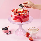 Round Cake Stand 11" Melamine Cake Display Stand Dessert Cupcake Display Tray for Graduation,Wedding,Birthday,Party,Baby Shower,Anniversary,Ceremony,Christmas - Image 5