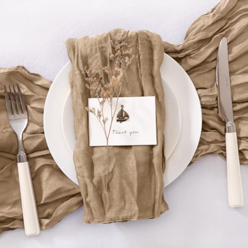 Cheesecloth Napkins Nude Cloth Napkins Bulk Table Napkin,Set of 50 - Image 5