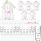 Sliner 50 Sets Baby Shower Shot Glass It's a Girl Gift Bulk for Guests by Sliner