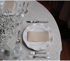 Beige Linen Like Napkins Disposable Guest Towels Airlaid, 50ct - Image 5