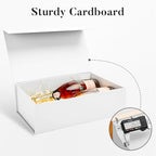 LIFELUM White Magnetic Gift Box for Wedding Presents, 14"x8.5"x4.5" - Image 4