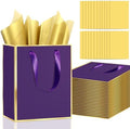 Epoesch 24 Pack Gift Bags with Handles & 24 Tissue Papers – 8x5x10 Inches by Unknown