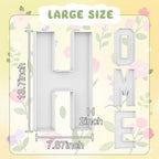 Home Cardboard Letters for Housewarming Party Decorations, 13.7 Inch Charcuterie Letters Fillable Paper Mache Letter Trays for House Warming Decoration Party, Charcuterie Letter Fillable for New Home - Image 3