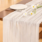 10 Pack Cheesecloth Table Runner Fall Boho Gauze Wedding Party Home Decor - Image 2